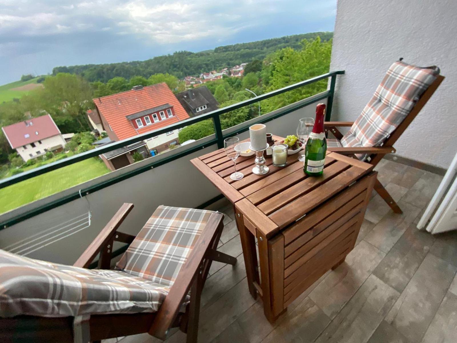 Ferienwohnung "Hagebutze" Mit Sauna Und Schwimmbad 巴特劳特堡 外观 照片