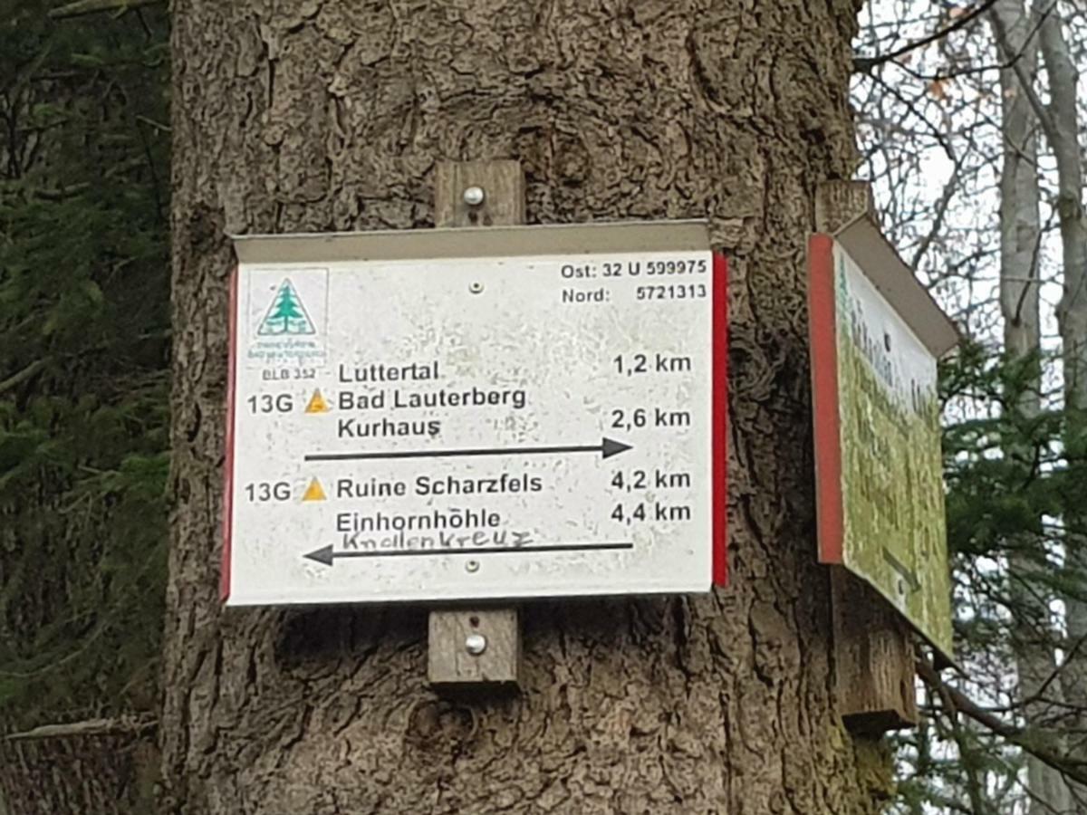 Ferienwohnung "Hagebutze" Mit Sauna Und Schwimmbad 巴特劳特堡 外观 照片